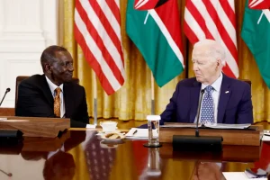 President Biden Woos Kenya Ruto at White House in Rare State